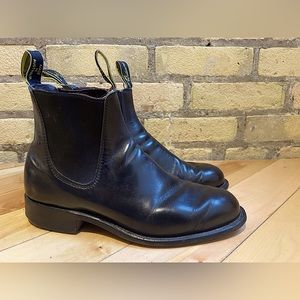 R.M. Williams Vintage Black Leather Chelsea Boots men’s US size 8 / women’s 9.5